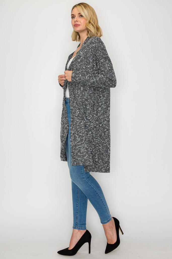 L/SLV 2POCKET HACHI CARDIGAN